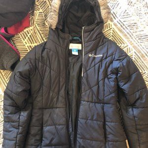 Girls Columbia parka jacket